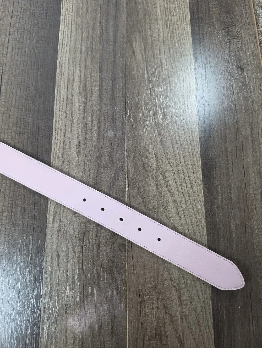 Nike Golf Grip Tech Leather Belt Sporty Chic Country Club Preppy Activewear. M